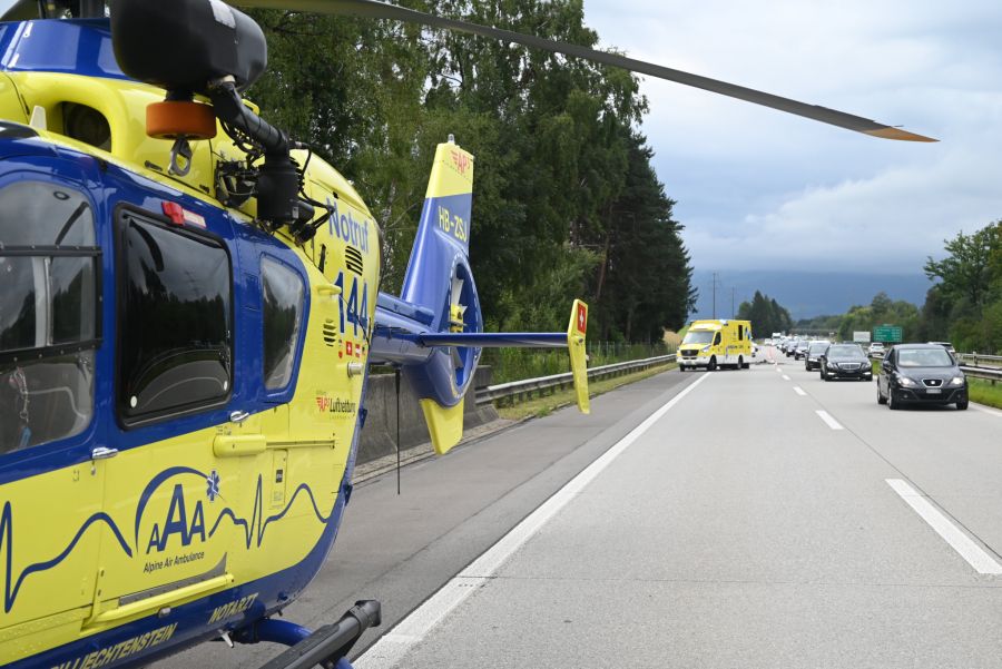 Spital geflogen