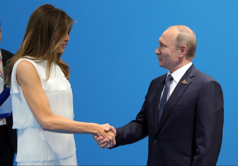 Melania Trump Wladimir Putin