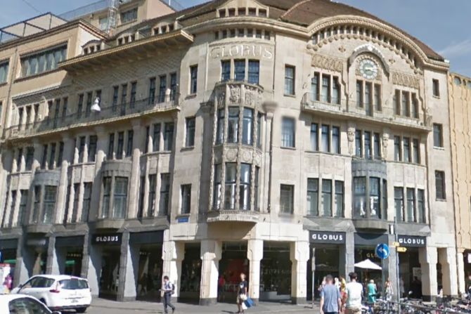 Basel Globus Warenhaus Wiedereröffnung