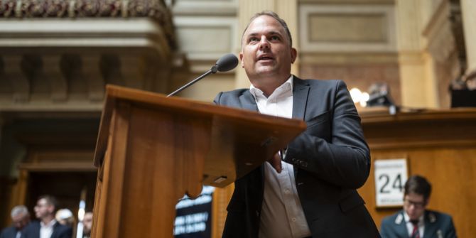 SVP-Präsident Marcel Dettling