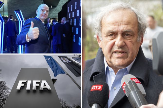 Michel Platini FIFA Schweiz