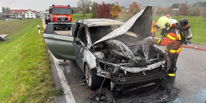 Mörschwil Autobrand