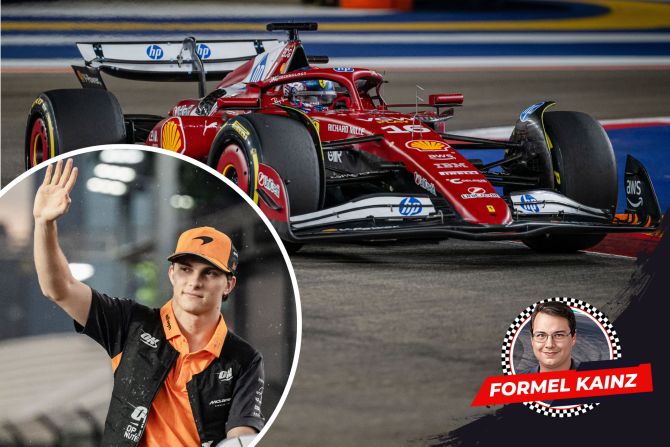 Ferrari Piastri Formel 1