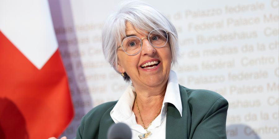 Sozialministerin Elisabeth Baume-Schneider
