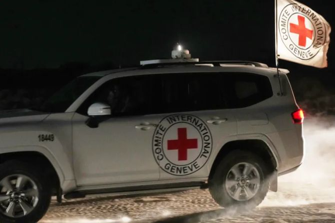 Rotes Kreuz Truck Leiche