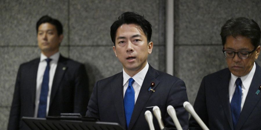 Japan Verteidigungsminister Shinjiro Koizumi