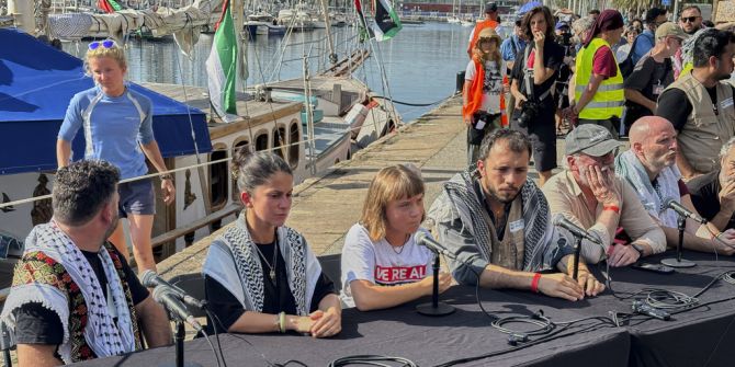 greta thunberg flotte gaza