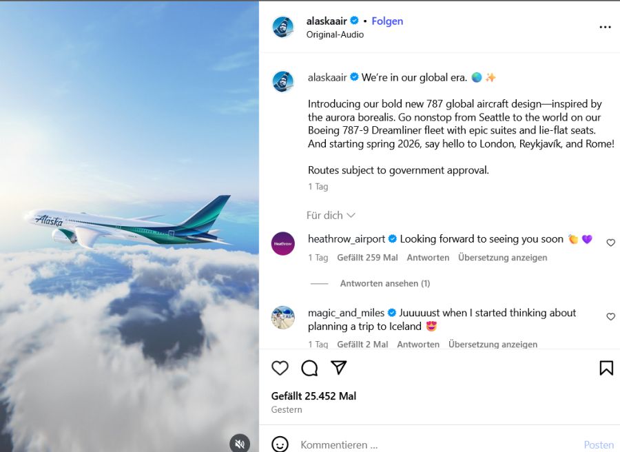 alaska airlines 787