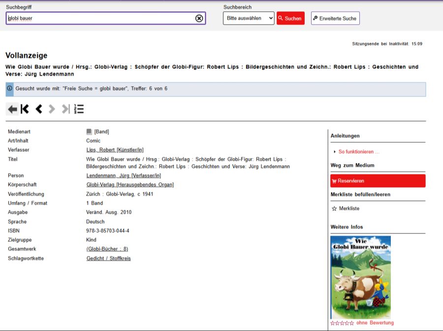 In Bibliotheken gibt es auch die eine oder andere Ausgabe noch.