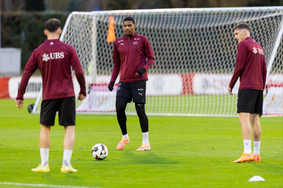 Die Schweizer Nati trainiert in Lausanne.