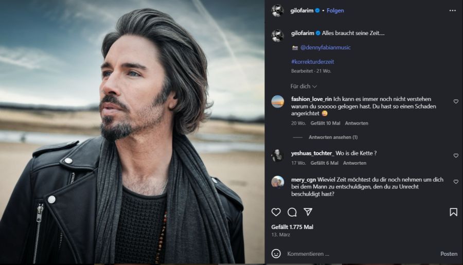 dschungelcamp  Gil Ofarim