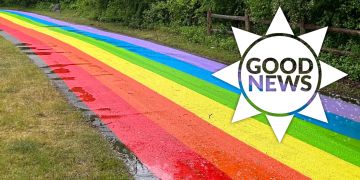 Regenbogen Weg