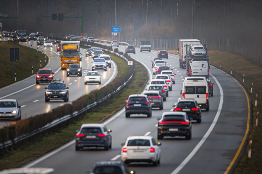 Stau Autobahn