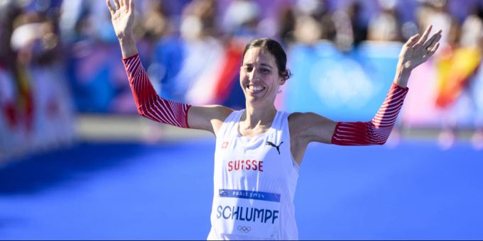 Die Zürcherin Fabienne Schlumpf wird im Marathon von Olympia 2024 starke 16. Fabienne Schlumpf Olympia 2024