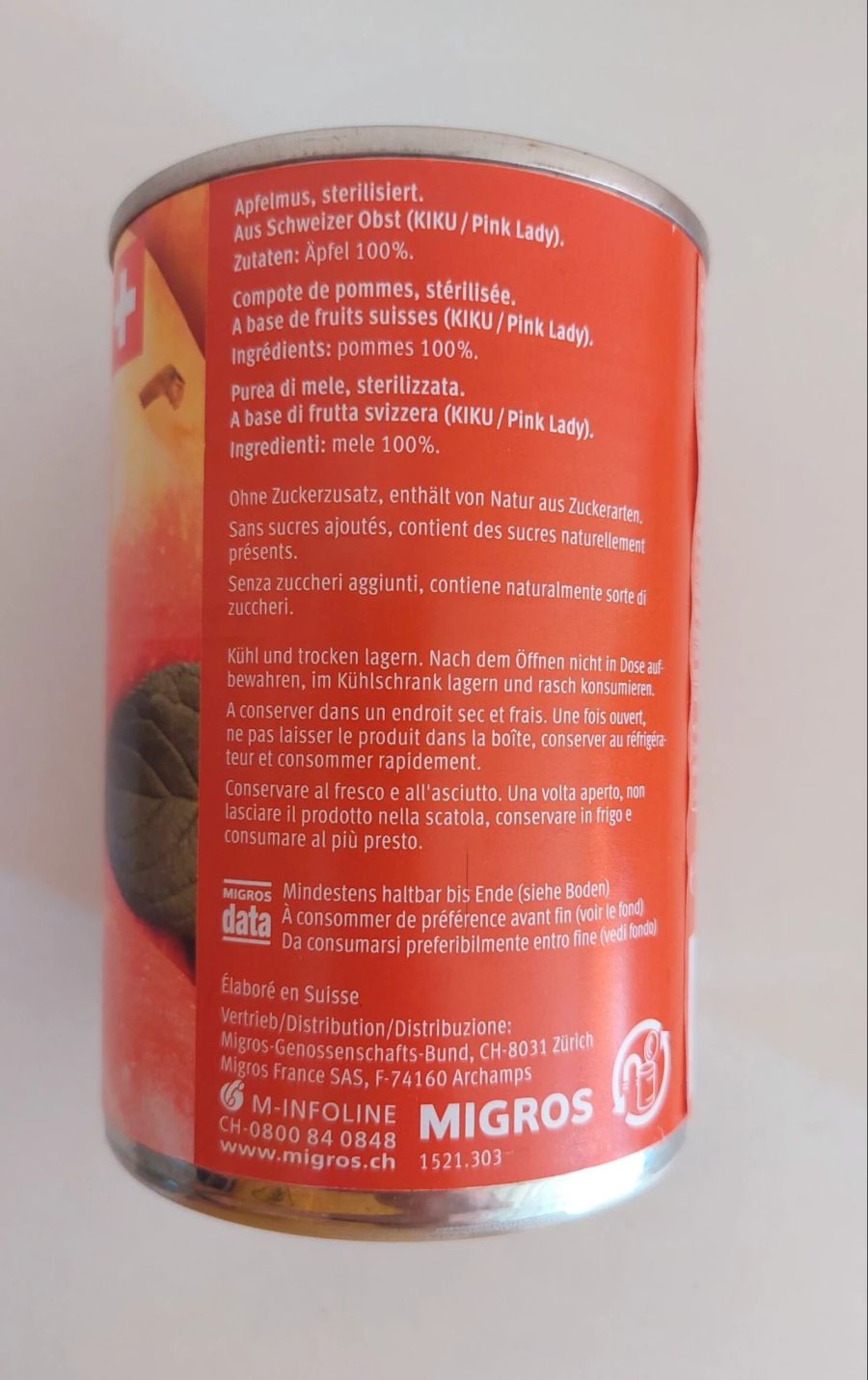 Doch die Migros führt die Konsumentinnen und Konsumenten nicht extra in die Irre.