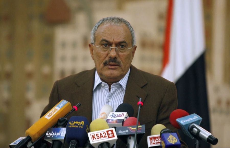 Ali Abdullah Saleh stand international wegen Korruptionsvorwürfen in Kritik.