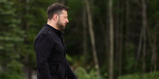 Details zu einem angeblich verhinderten Anschlag auf Präsident Wolodymyr Selenskyj hat der ukrainische Geheimdienst SBU veröffentlicht. (Archivbild) Wolodymyr Selenskyj