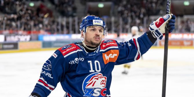 Sven Andrighetto ZSC Lions
