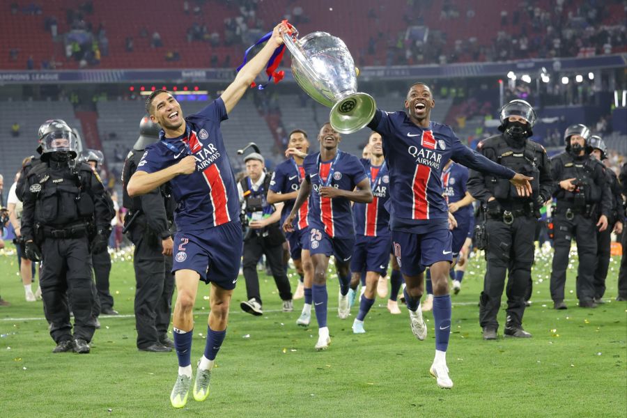 PSG Champions League Dembélé