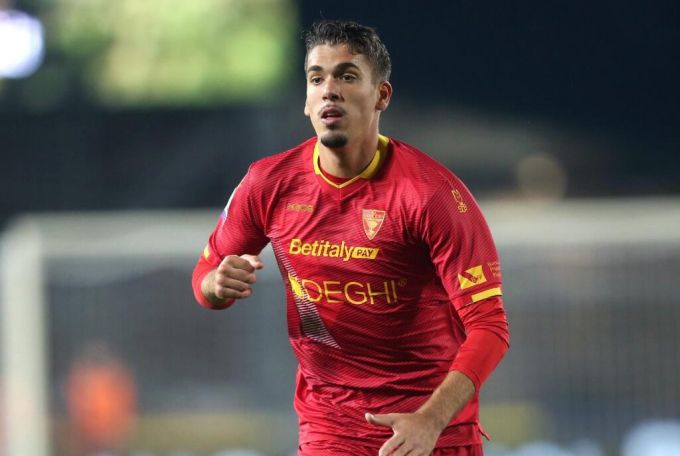 Joan Gonzalez darf nicht mehr für Lecce spielen. Joan Gonzalez US Lecce