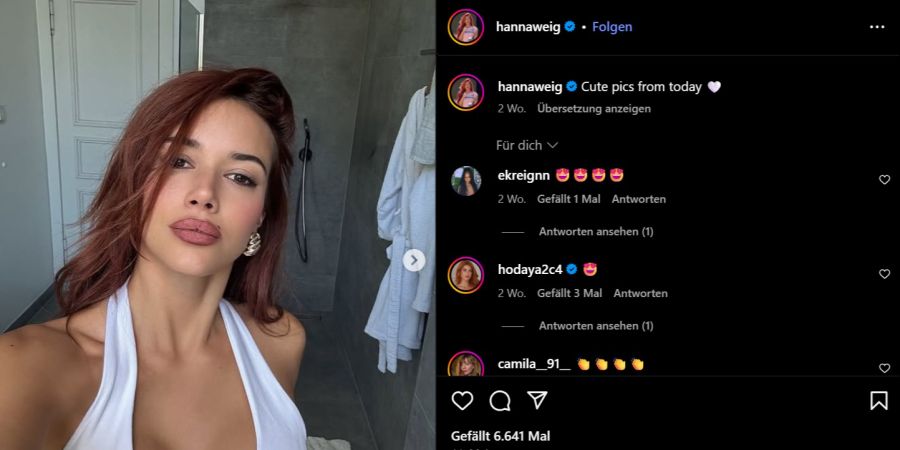 Hanna Weig Instagram