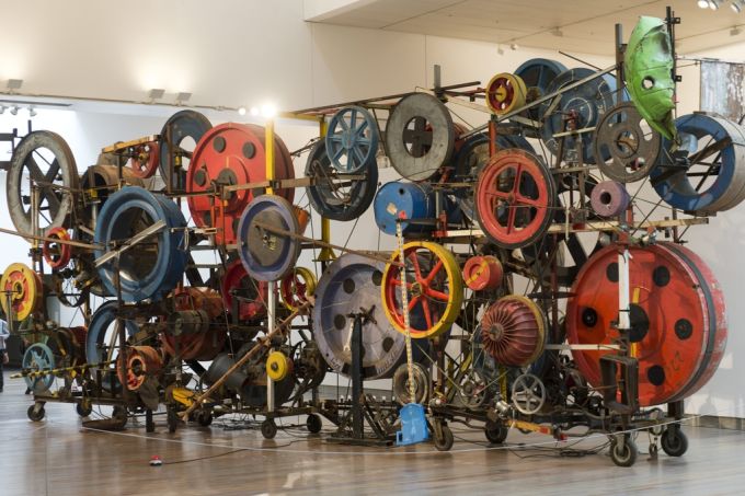 «Fatamorgana – Méta-Harmonie IV» (1985) von Jean Tinguely. Jean Tinguely