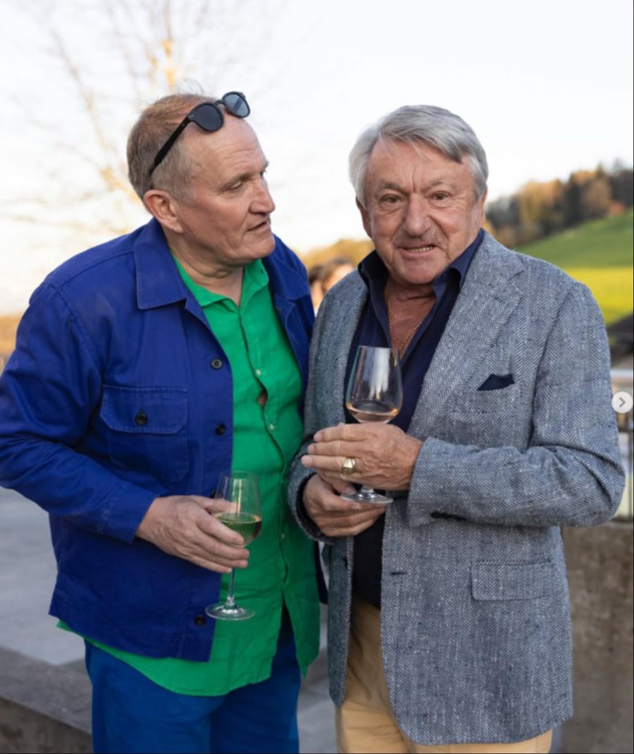 Gastro-König Michel Péclard (links) will mit der Ozempic-Spritze Gewicht verlieren.