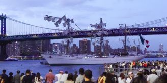Kollision - Zwei Tote bei Schiffsunglück an Brooklyn Bridge