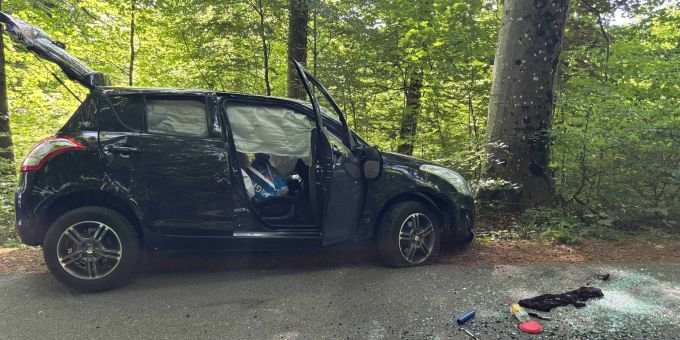 Betrunken in Oberrohrdorf AG verunfallt. Oberrohrdorf AG