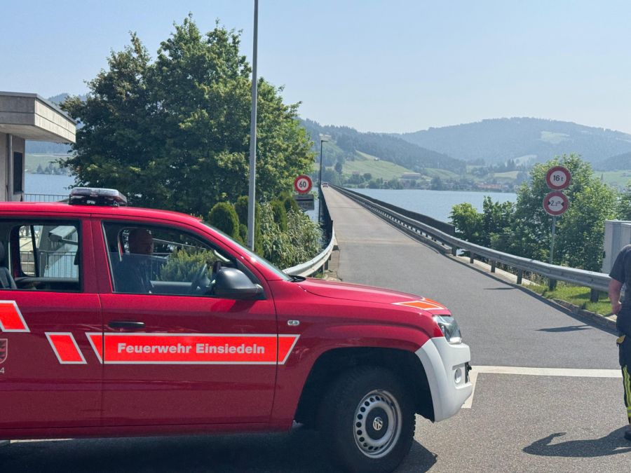 Auch die Feuerwehr war im Einsatz.