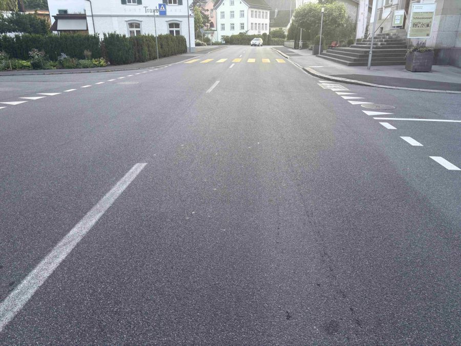 Unfallstelle Buchs