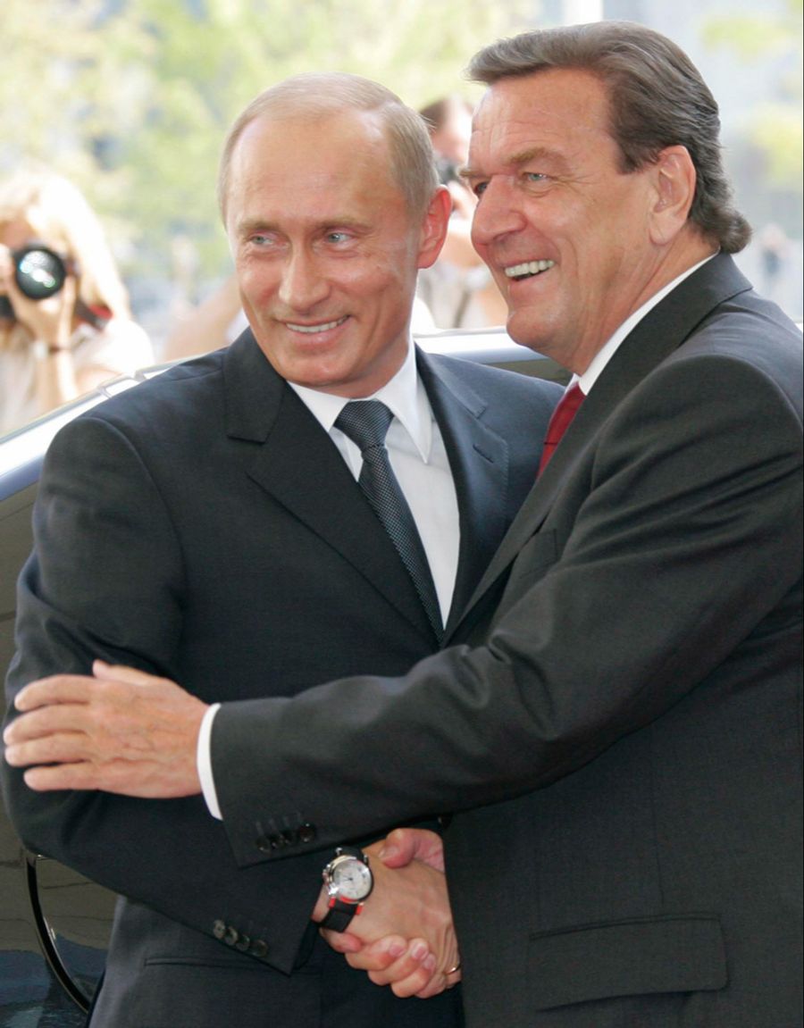 Schröder Putin SPD Manifest