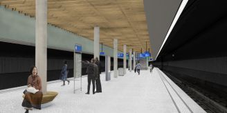 Grosse Sperrung - Die SZU baut ihren Tiefbahnhof in Zürich aus