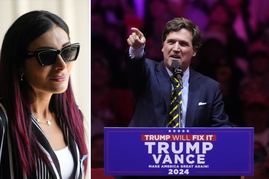 Laura Loomer Tucker Carlson