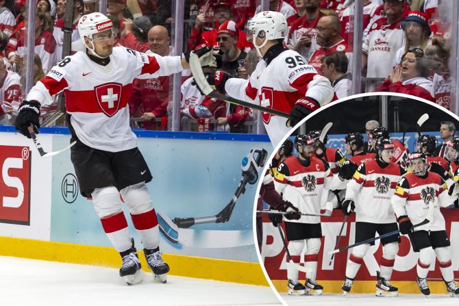 Eishockey-WM Viertelfinal Schweiz Österreich