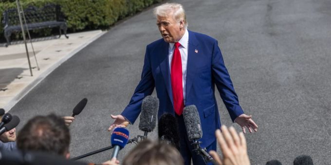 Donald Trump soll Ostern ruiniert haben. Trump