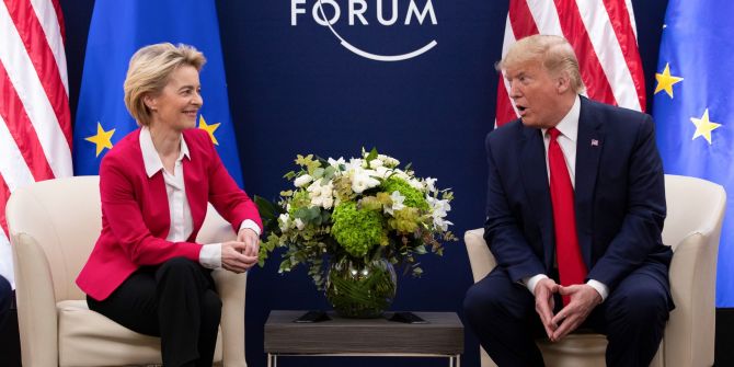 Ursula von der Leyen und Donald Trump