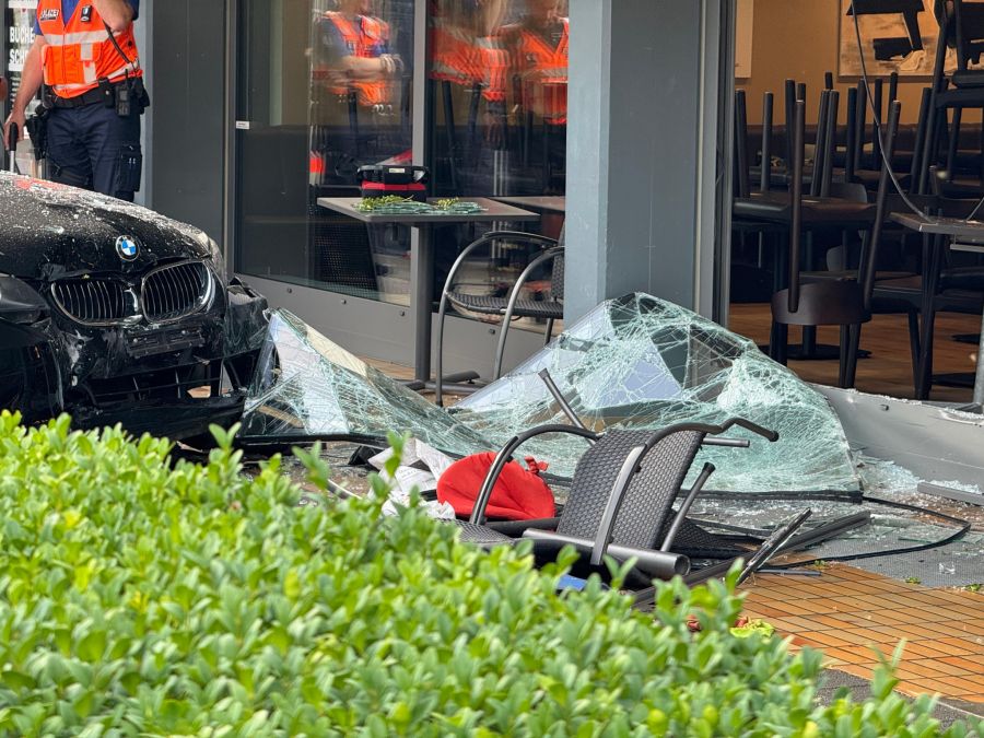 Die Unfallstelle in Luzern.