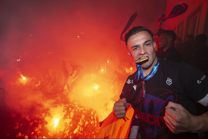 Xherdan Shaqiri führt den FC Basel in der abgelaufenen Saison zum Double. FC Basel