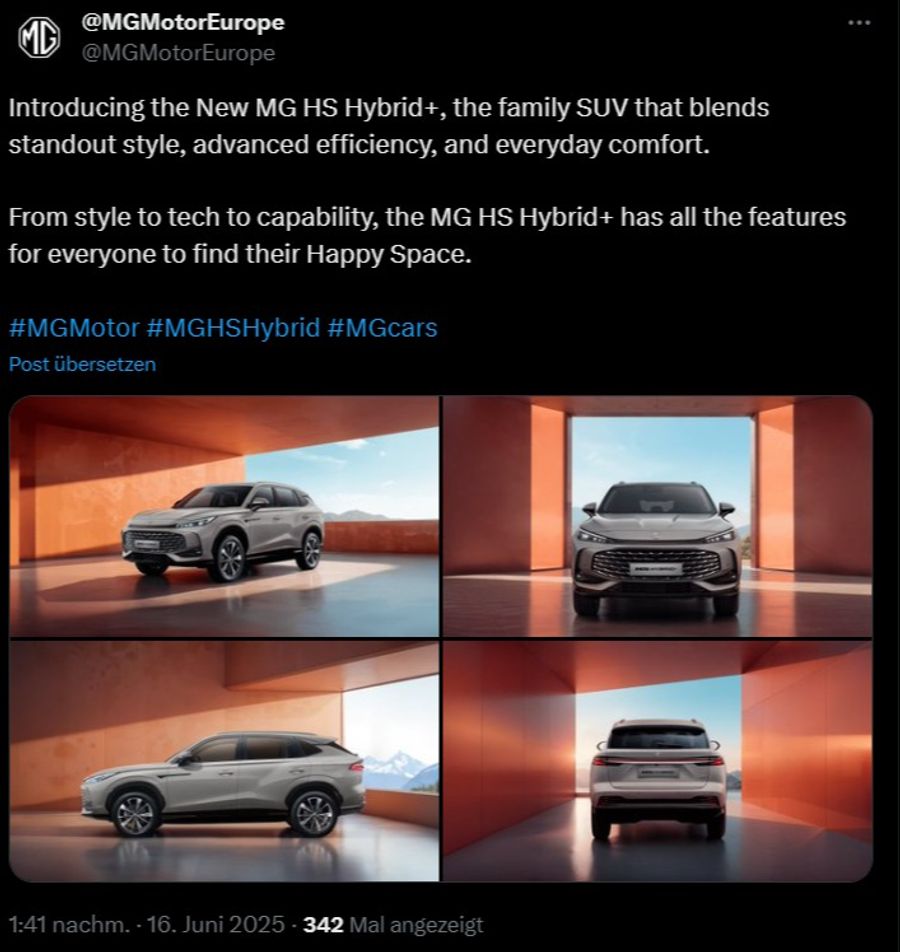 MG HS Hybrid Plus