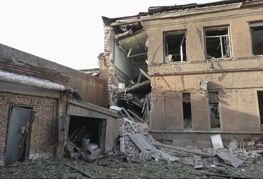Die Ukraine ist weiterhin von zahlreichen Drohnenangriffen betroffen, wie diese Aufnahme vom 11. Juli zeigt.