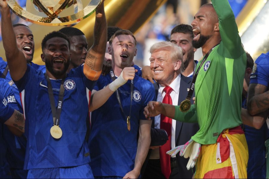 Trump machte auch das Finale der Club-WM zu seiner ganz persönlichen Show.