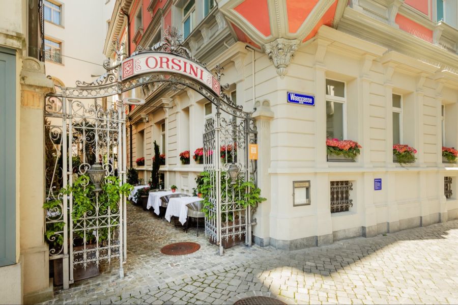 Orsini Terrasse Haus Hinterhof