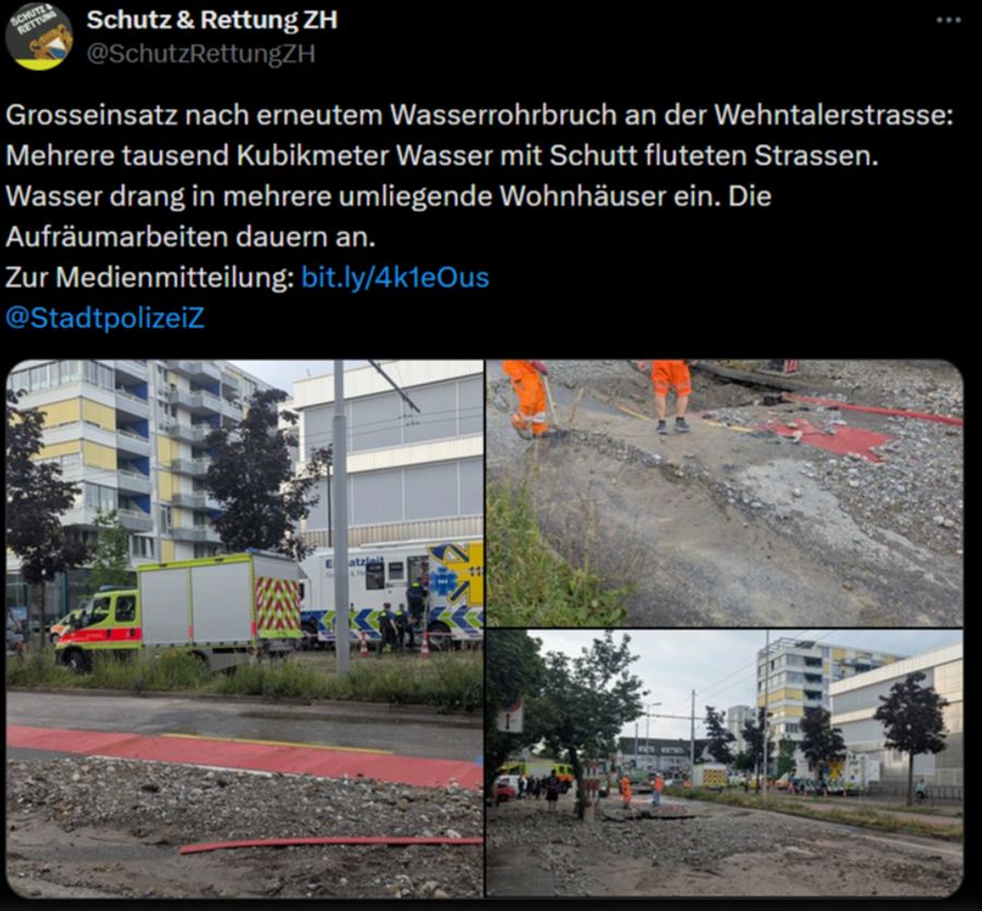 wasserrohrbruch