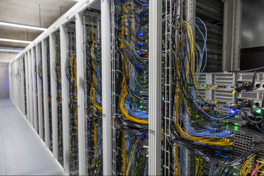 Serverraum Datencenter Infomaniak