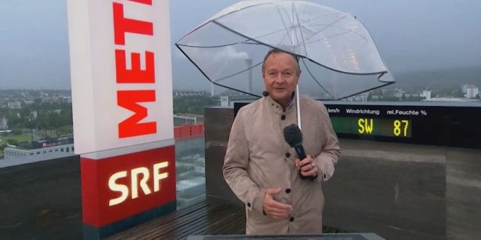 Hudelwetter - In diesen Fällen flüchten SRF-Wetterfrösche vom Dach