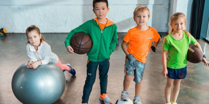 gruppe von kindern