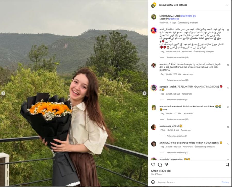 Auf einem kürzlich geposteten Foto wirkt die junge Frau glücklich.