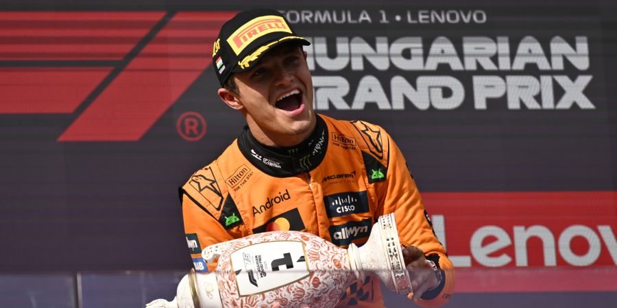 Lando Norris McLaren Ungarn-GP