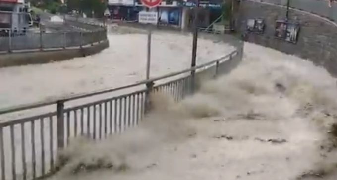 Zermatt wurde letzten Sommer auch von einer Überschwemmung heimgesucht. Zermatt